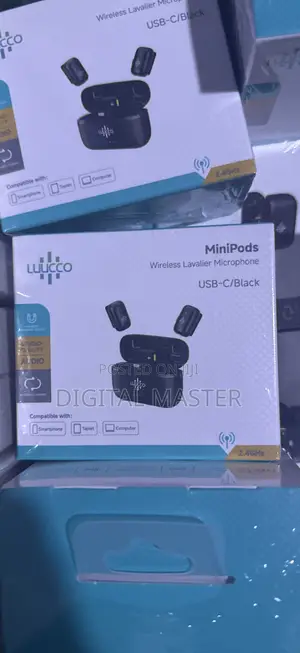 Luucco Minipods Wireless Lavalier Microphone (Usb-c)