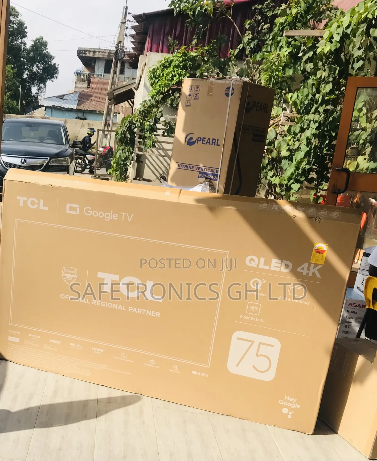 Authentic Qled 75 Inch Smart Android C645 TCL Uhd Tv