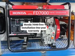 Full Force Honda Dd700 Generator Fd7000 Petrol Generator