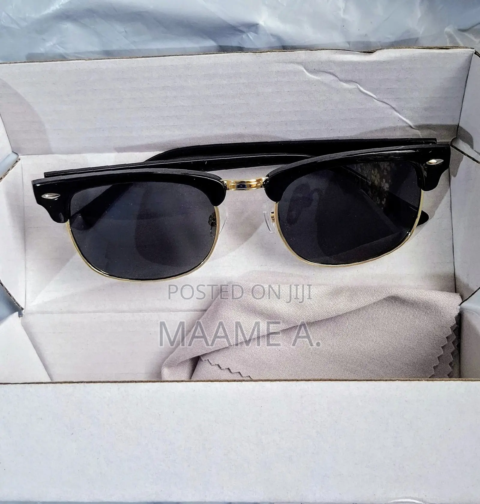 Pair Oval Shaped Sunglass