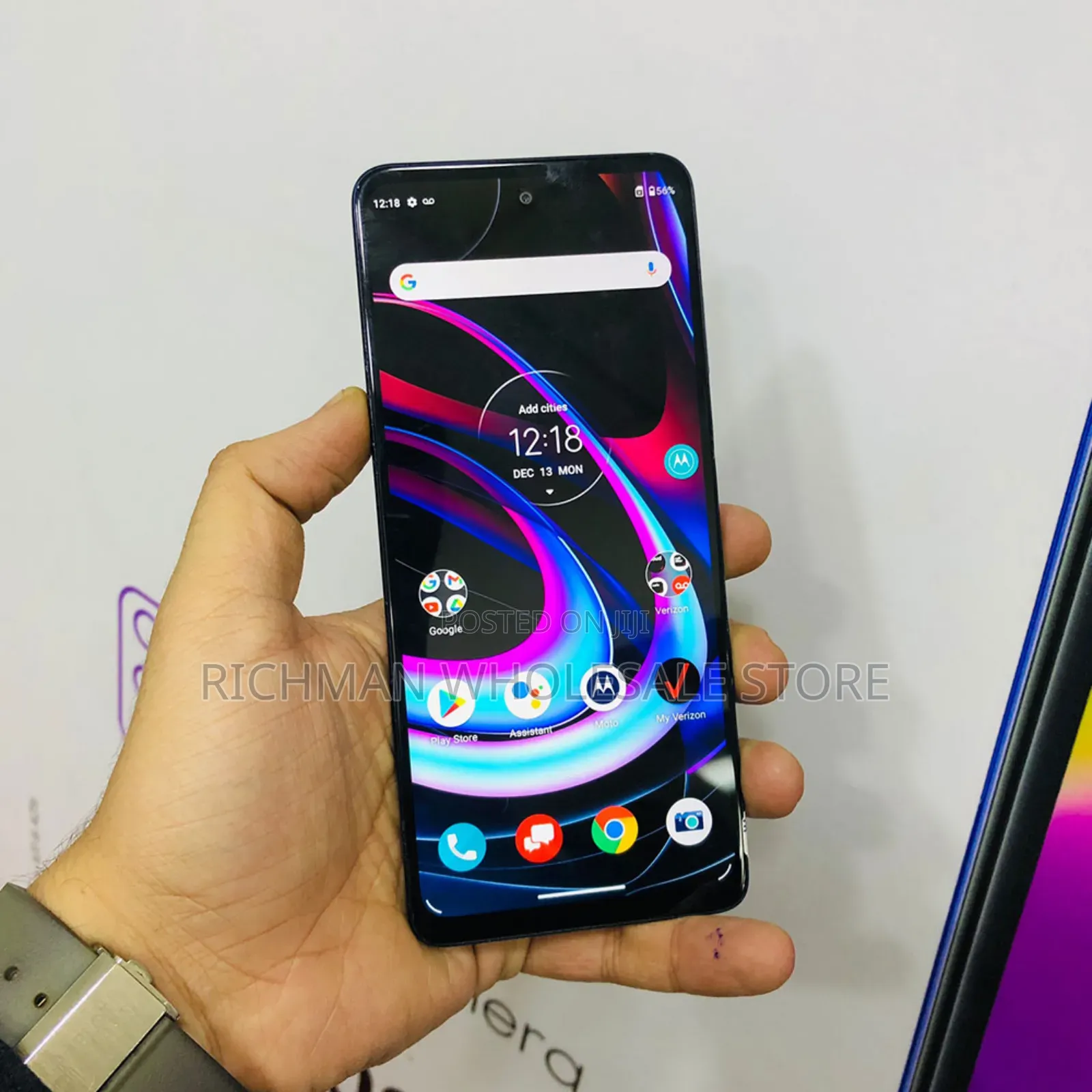 New Motorola Edge 5G UW (2021) 128 GB Blue