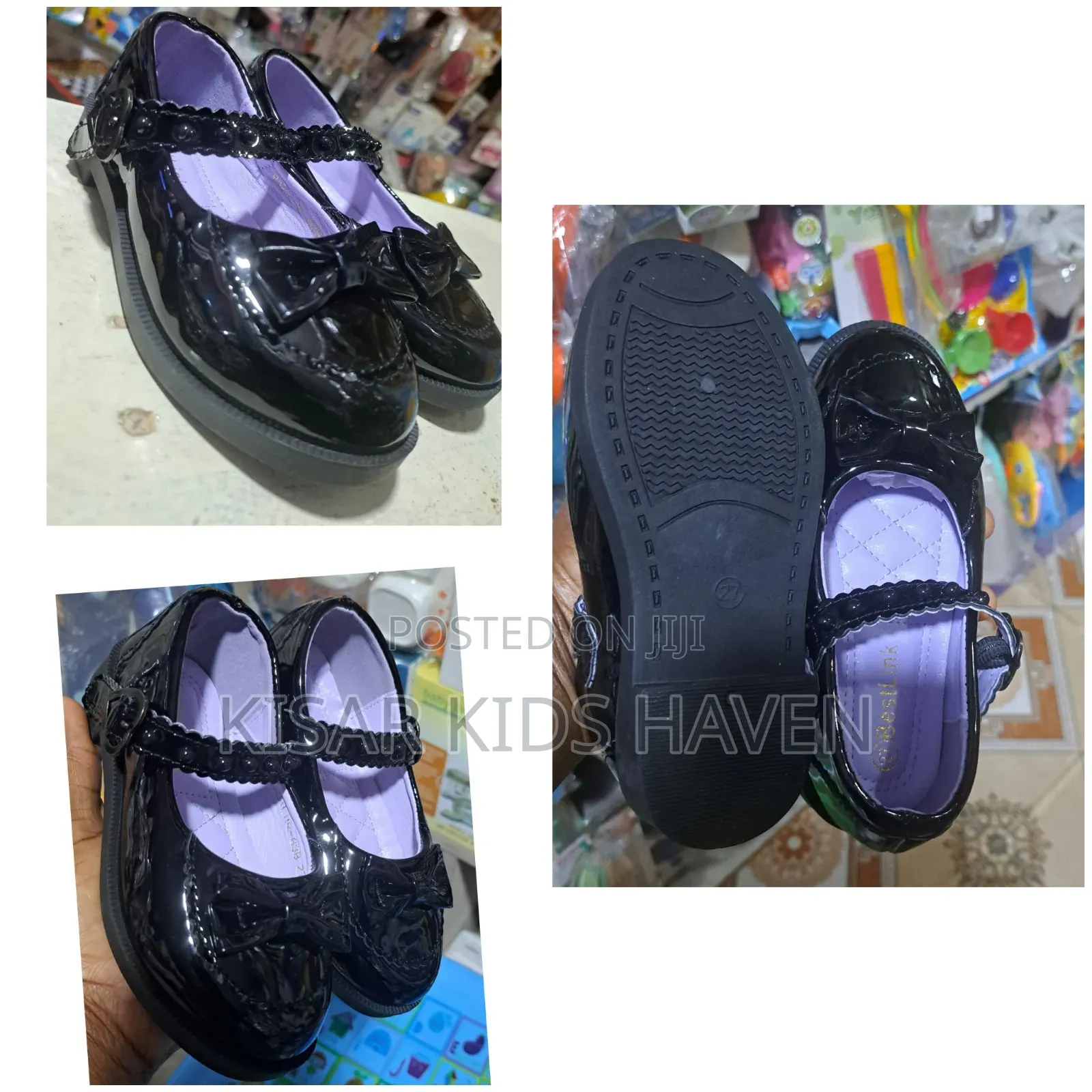 Gogoreous Girls Black Shoe Size 25 to 30