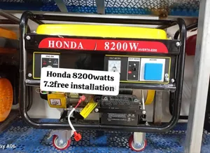 Live Loud Never Lose Power 8200watts 7.2 Petrol Gen