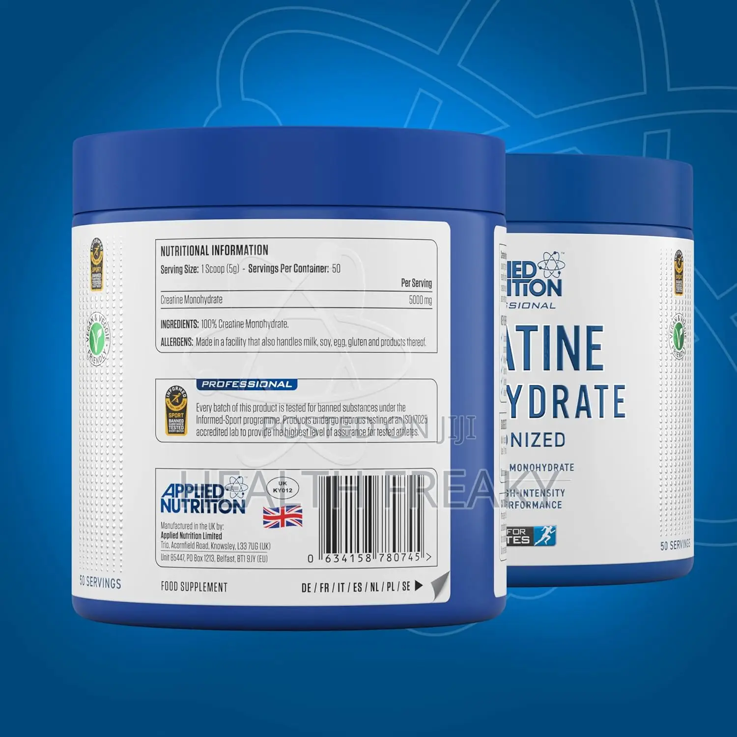 Creatine Applied Creatine Monohydrate Muscle Builder Energy