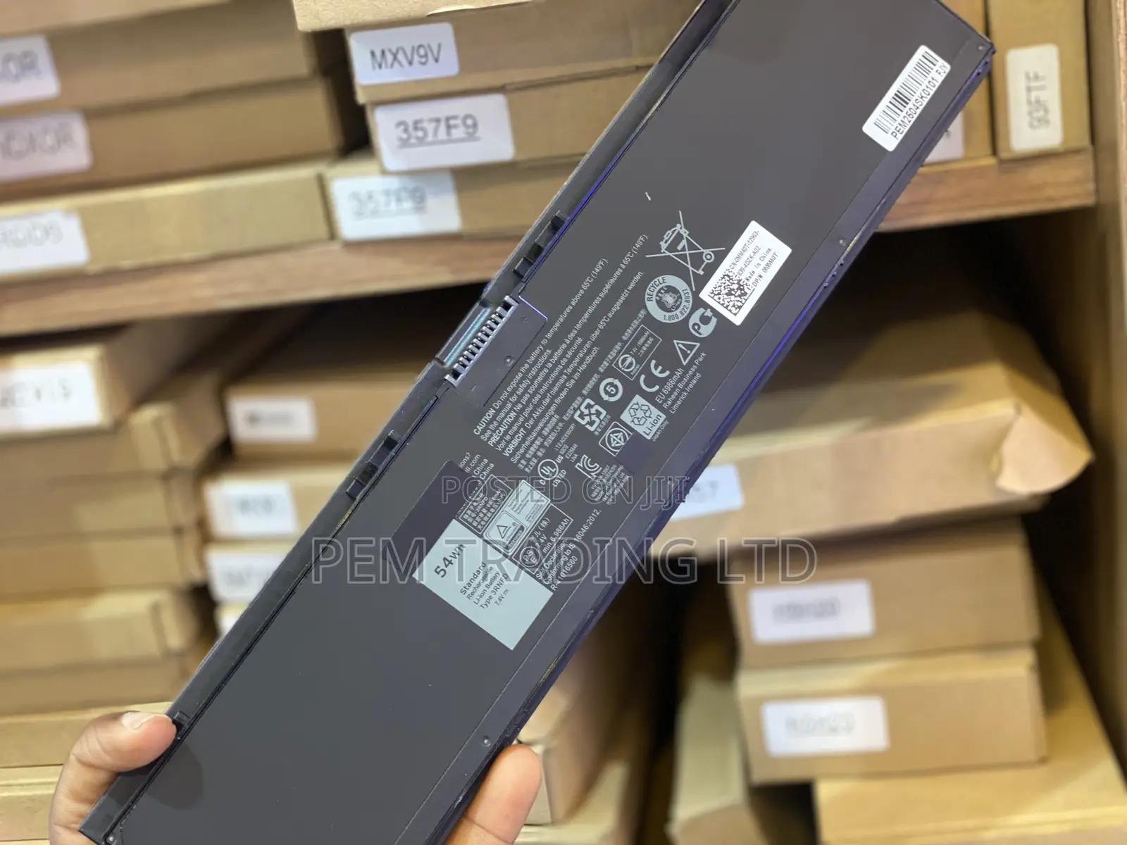 Dell 3rnfd 7.4v54wh 4-Cell Primarybattery Forseries Notebook