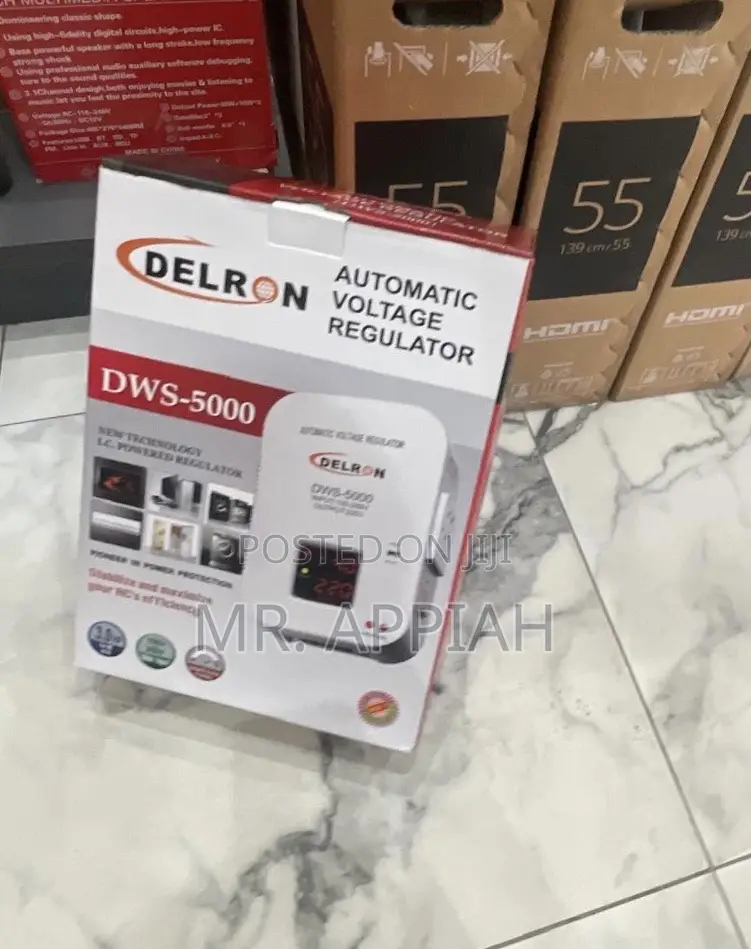 Brand New Delron Stabilizer Wall 5000va 