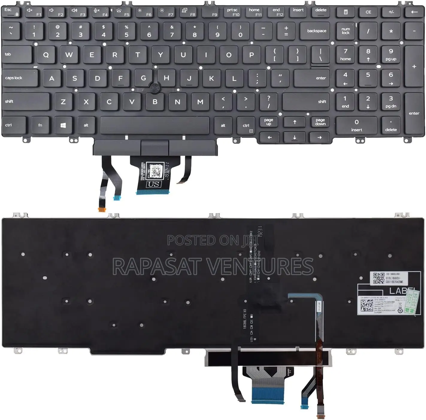 Dell 5500 Backlit Keyboard