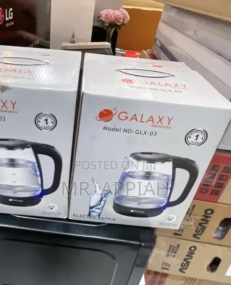 Energy Saving Galaxy Glass Kettle