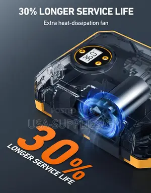 Astroai Tire/Tyre Inflator Air Pump 12v Dc for Cars From Usa