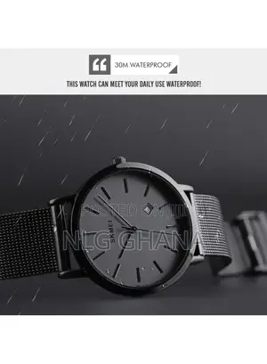 Slim Stylish Men Women Quartz Watch Stainless. Tvx21844