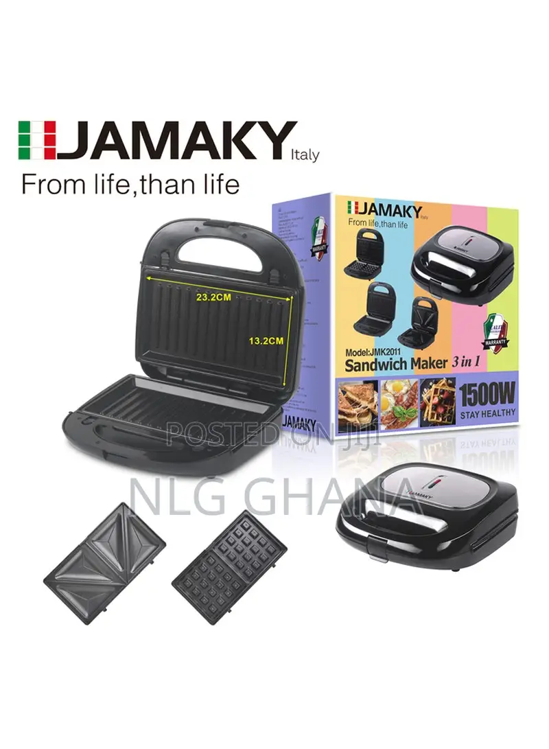 1500w 3-in-1 Multifunctional Non-Stick Coating. Ghx2871