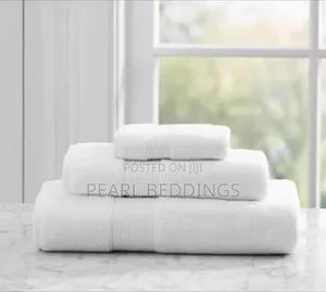 Premium 5star Hotel Quality Luxurious White Towels Available