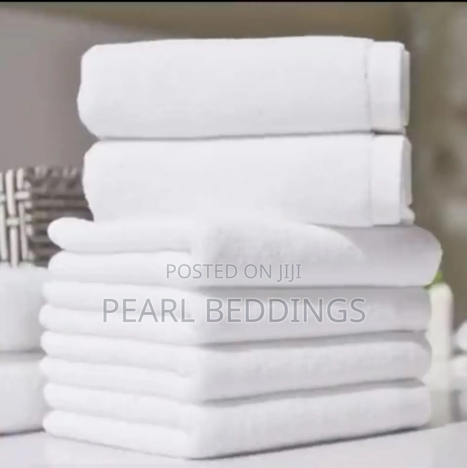 Premium 5star Hotel Quality Luxurious White Towels Available