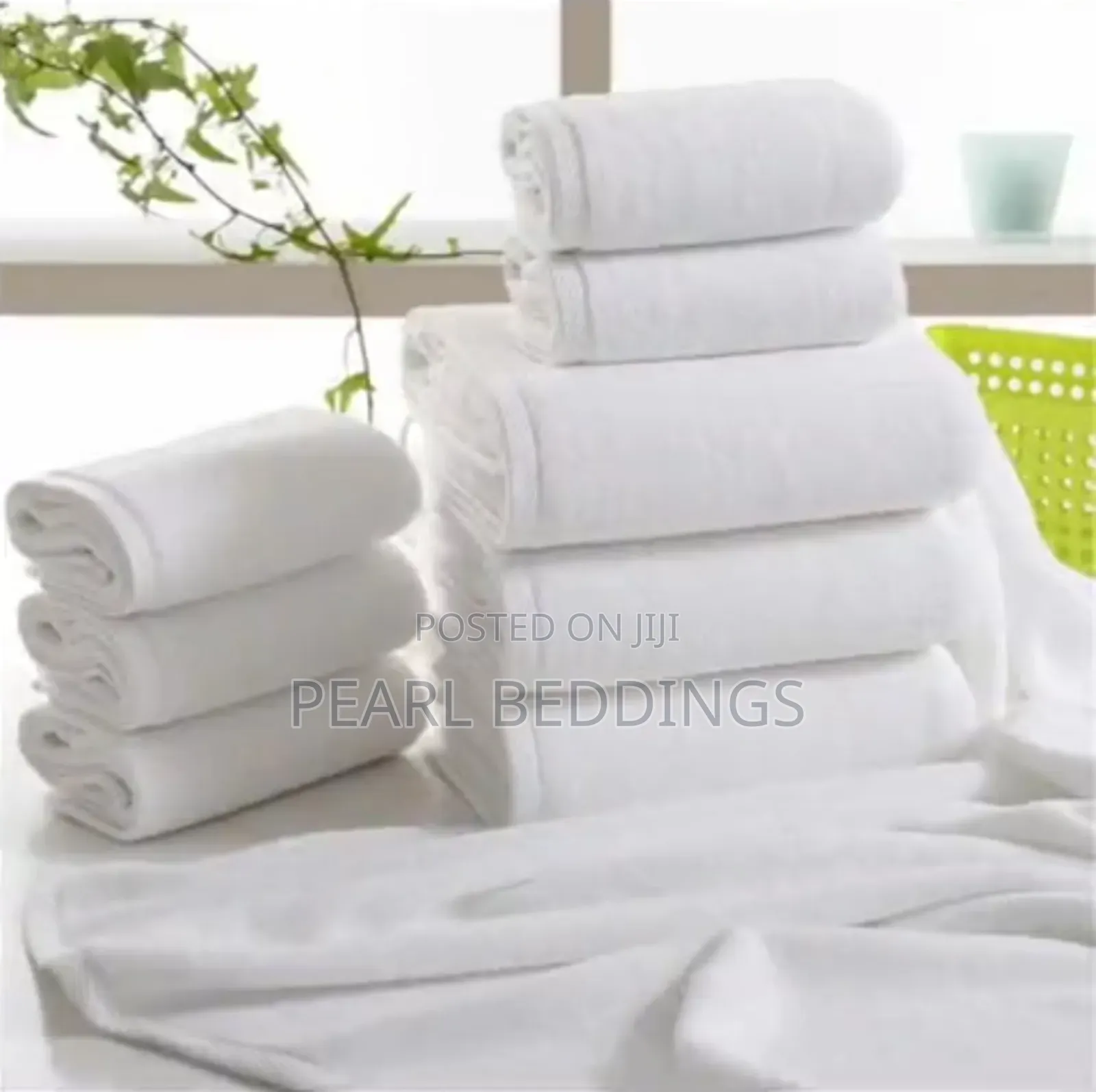 Premium 5star Hotel Quality Luxurious White Towels Available
