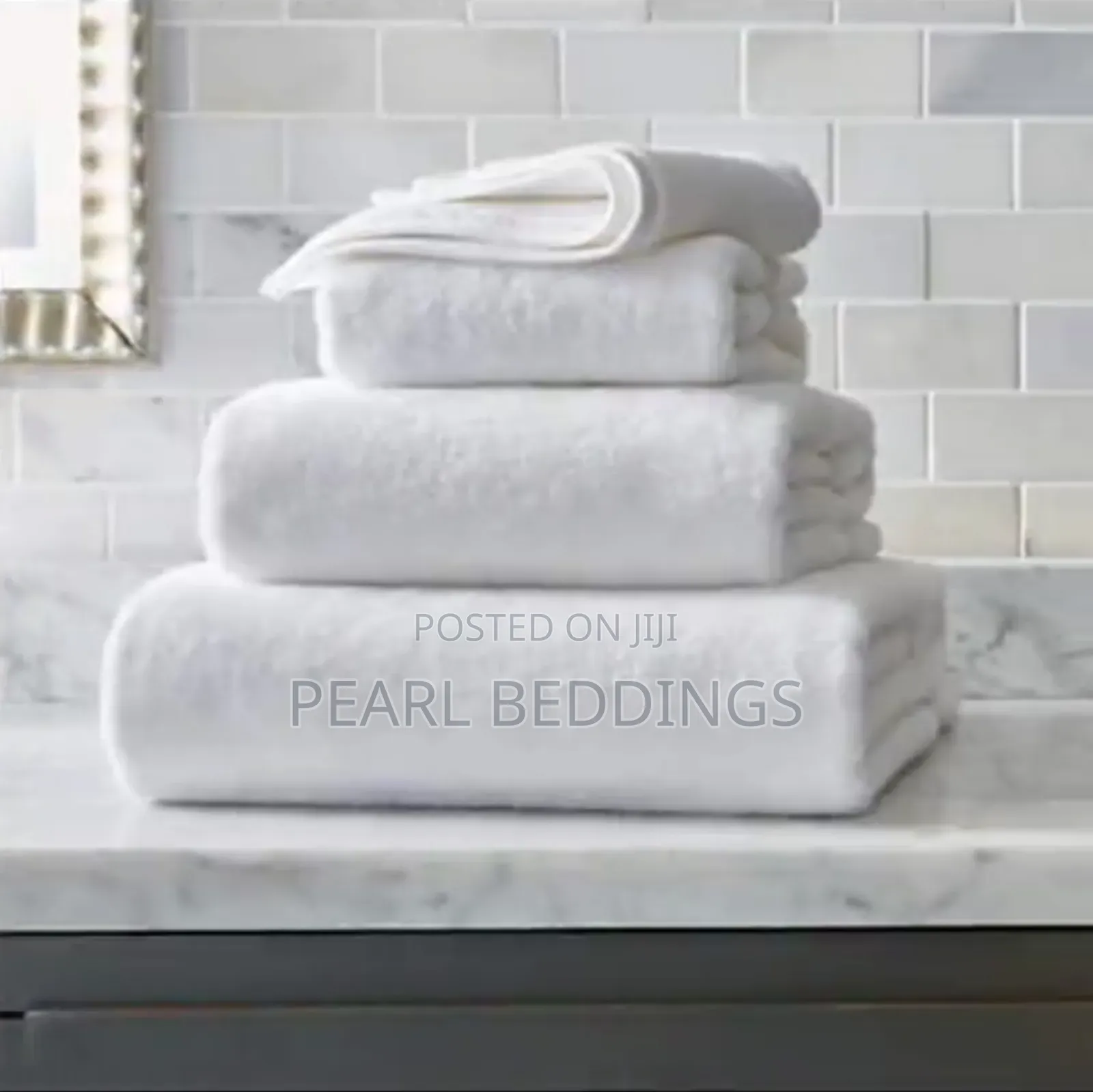Premium 5star Hotel Quality Luxurious White Towels Available