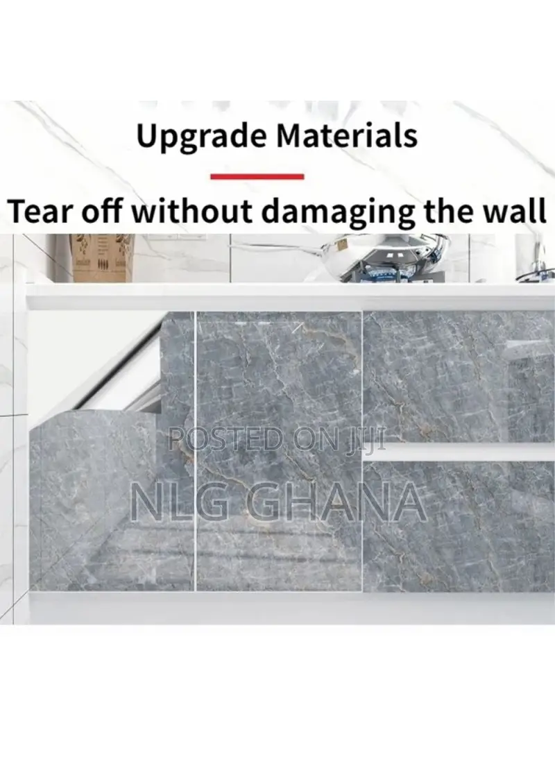 (L78.7 X W15.7)Inch Marble Pattern Waterproof Pvc. Tvx22190