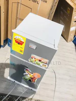 Fast Frosty Doubledoor Galaxy Topfreezer 90l Grey Fridge