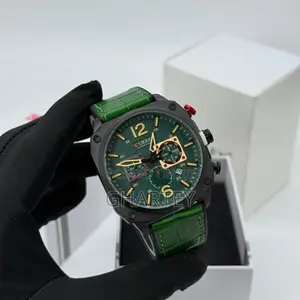 Curren Analog Chronograph Luxury Fashion Men’S Warch