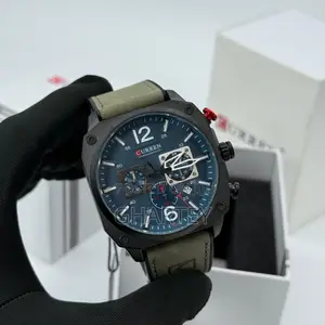 Curren Analog Chronograph Luxury Fashion Men’S Warch