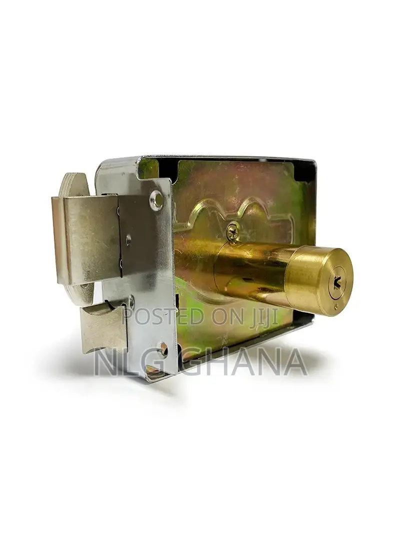 High-Security Double Cylinder Door Brass Latch Rim. Ghx3768