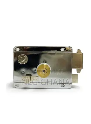 High-Security Double Cylinder Door Brass Latch Rim. Ghx3768