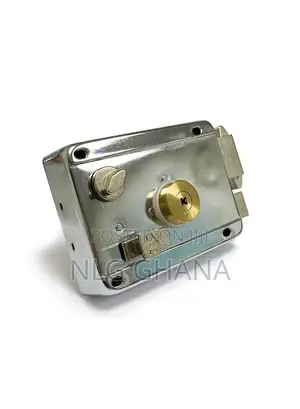 High-Security Double Cylinder Door Brass Latch Rim. Ghx3768