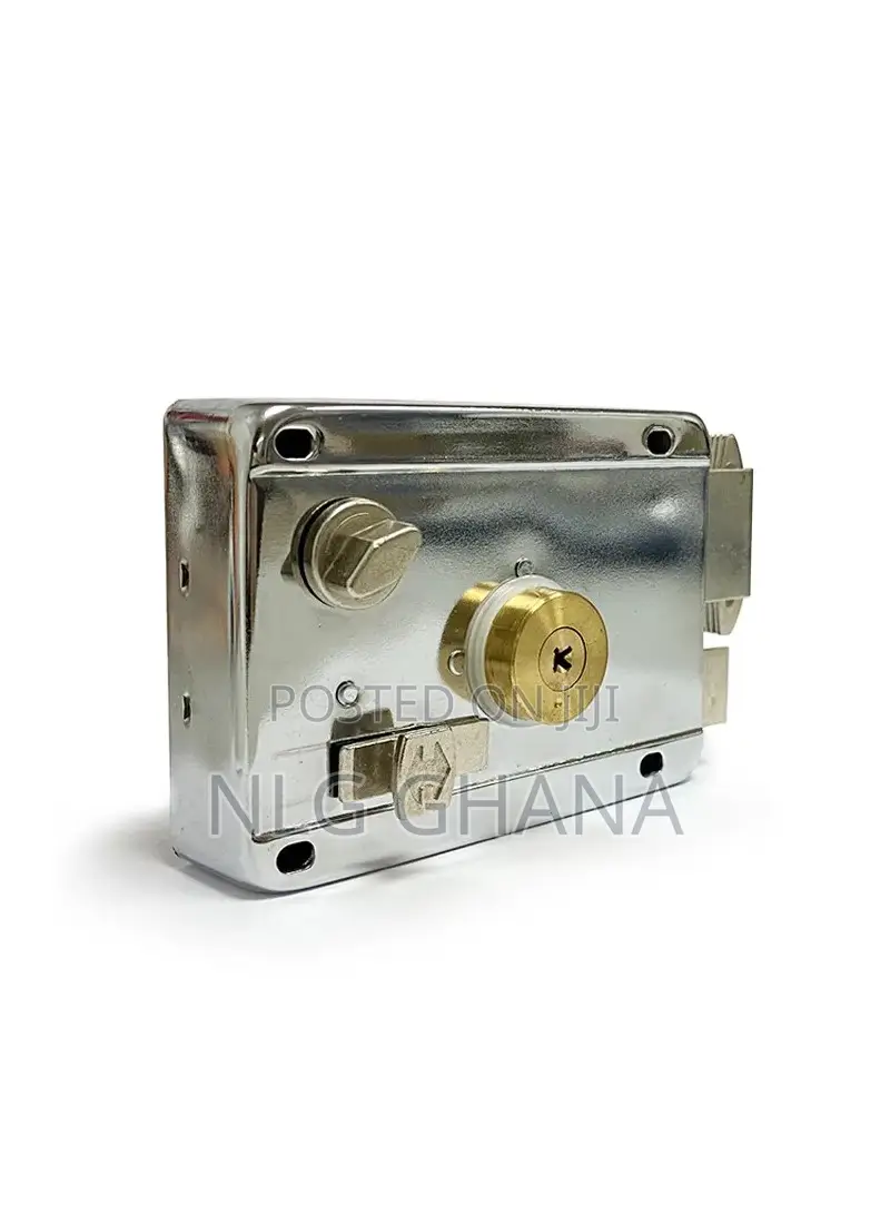 High-Security Double Cylinder Door Brass Latch Rim. Ghx3768