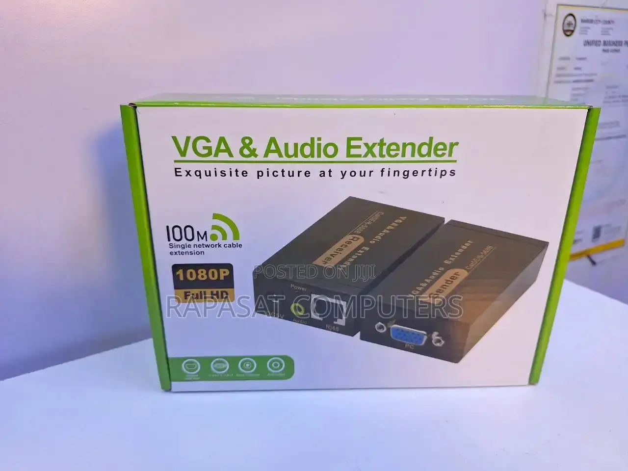 100m Vga Audio Extender Over Lan