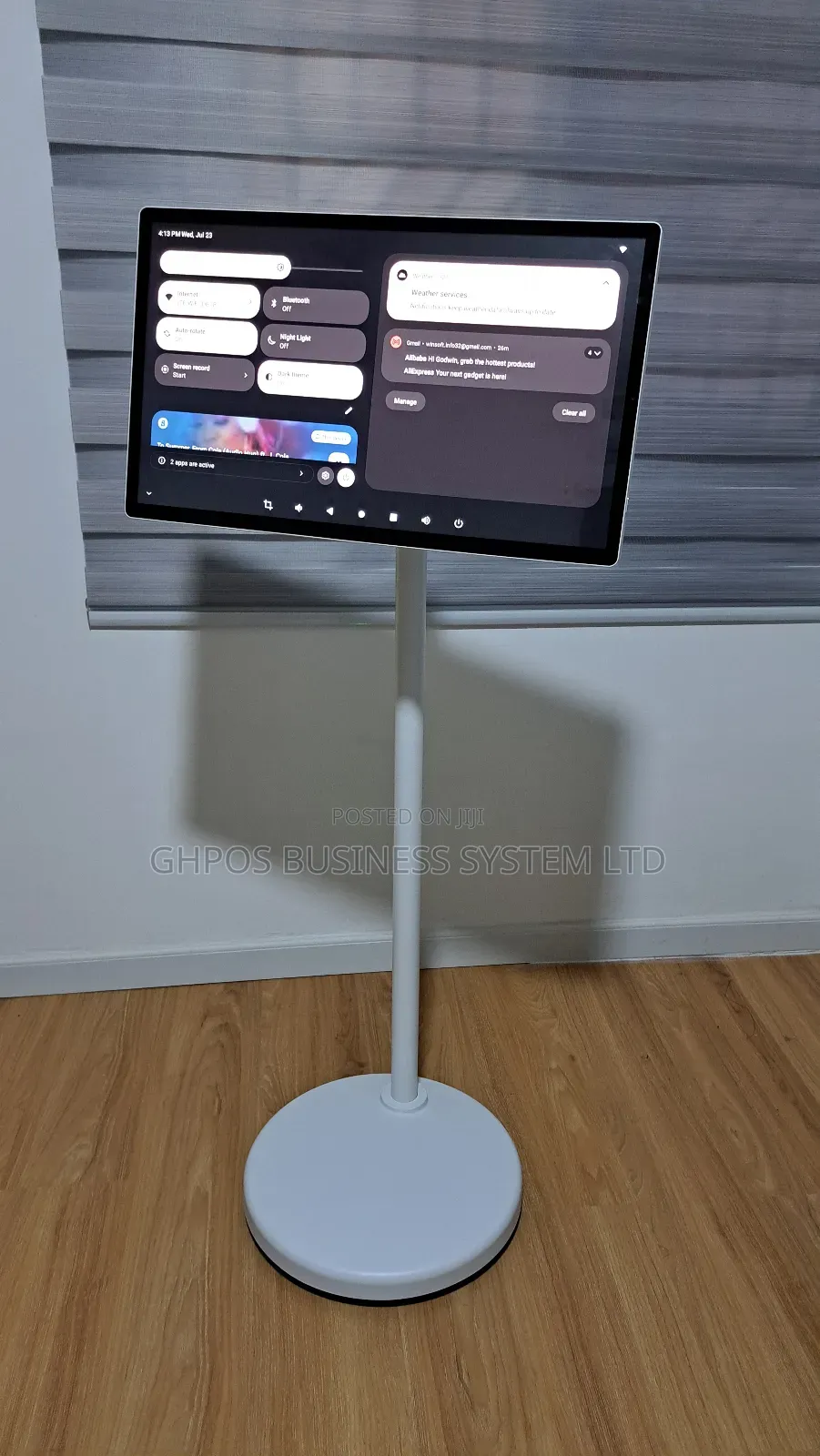 Ubero H01 Andriod Smart Touch Display