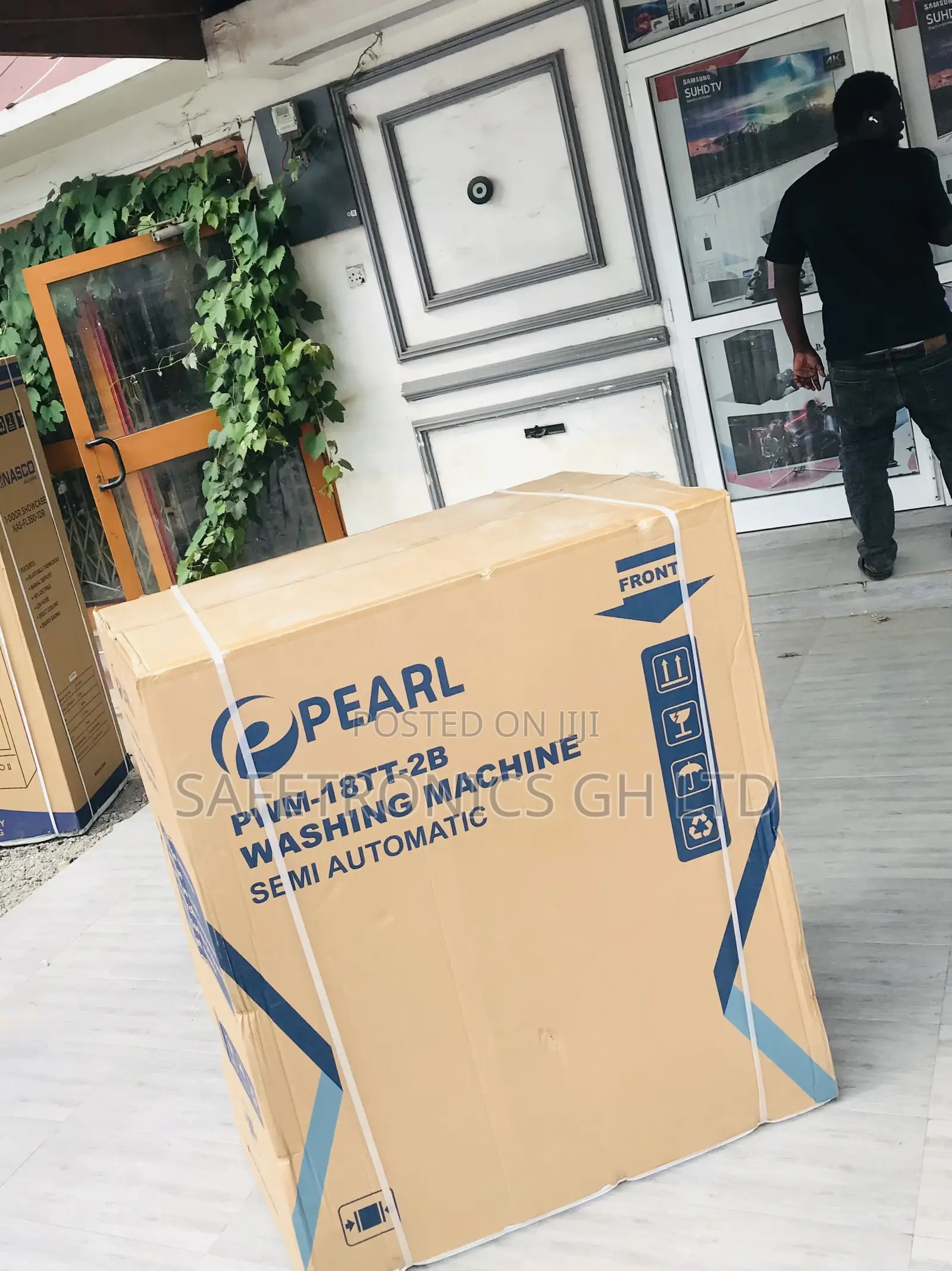 Secure Best Pearl 18kg Topload Semiauto Twintub Washer