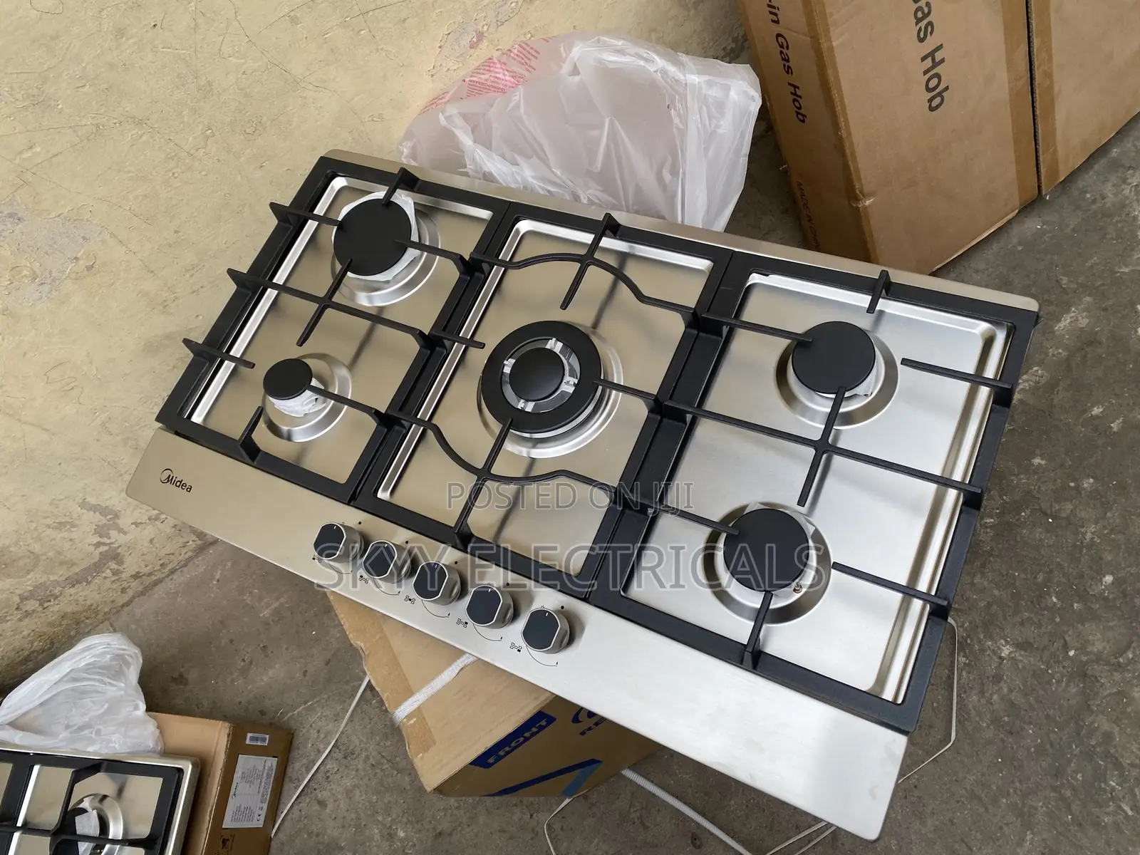 Midea 5burner Lnbulit Gas Cooker