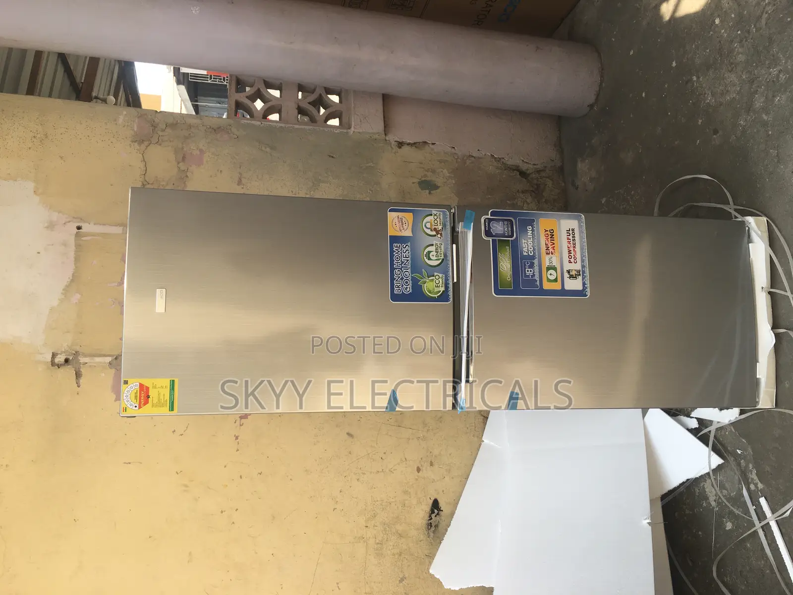 Nasco 246liters Doubledoor Fridge