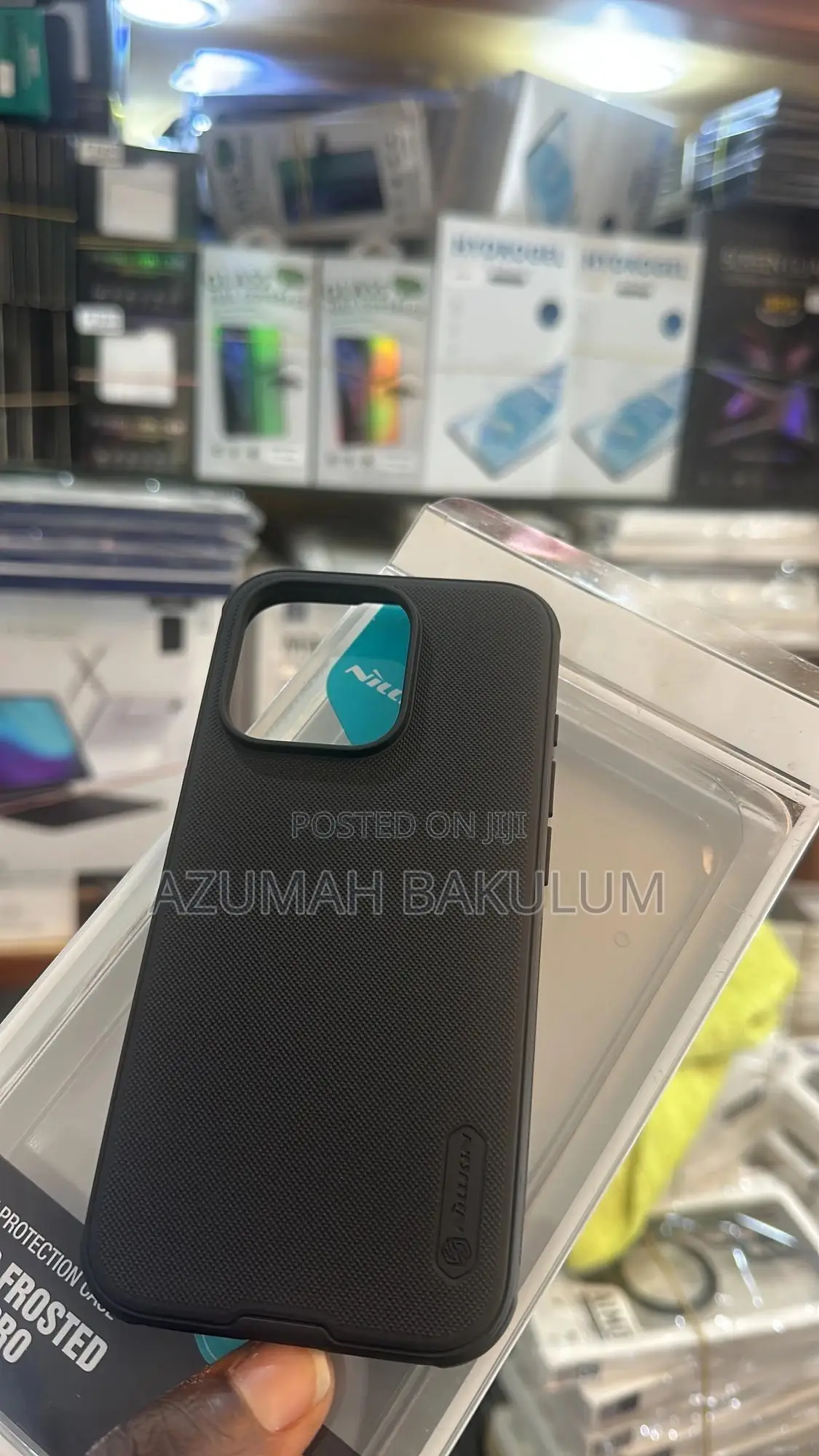 iPhone15 Pro Max/15 Pro/15 15+ Frosted Shield Magnetic Case