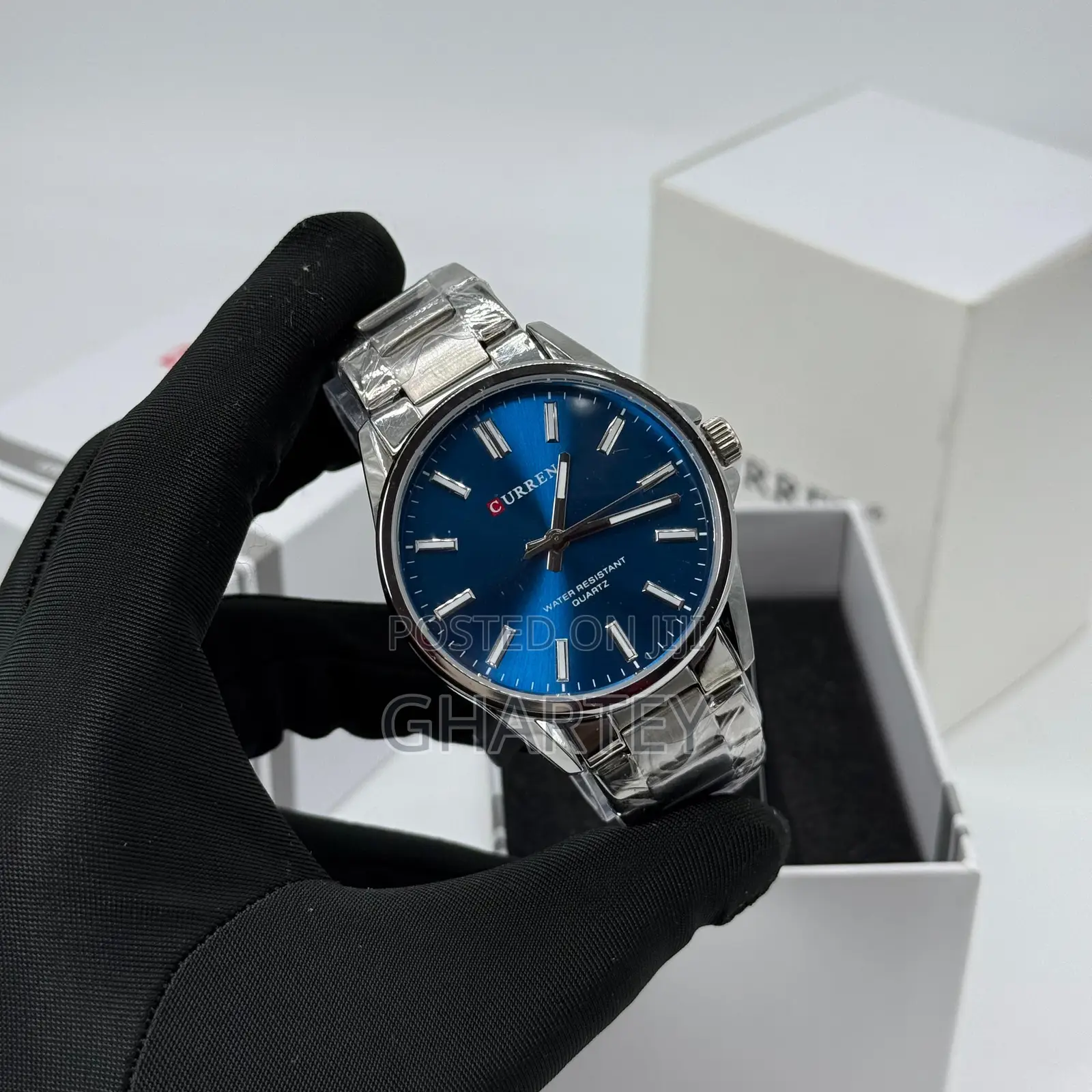 Perfect Simple Curren Business Stainless Chain Watch