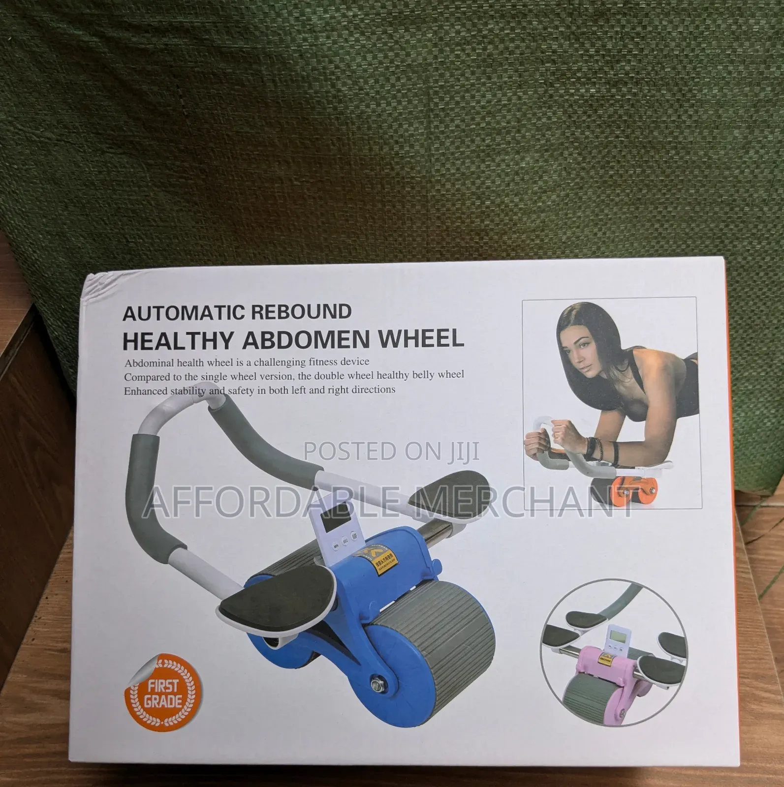 Ab Automatic Rebound Healthy Abdomen Wheel Ab Exerciser