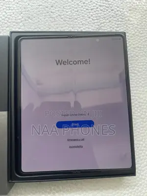 New Samsung Galaxy Z Fold3 5G 256 GB Black