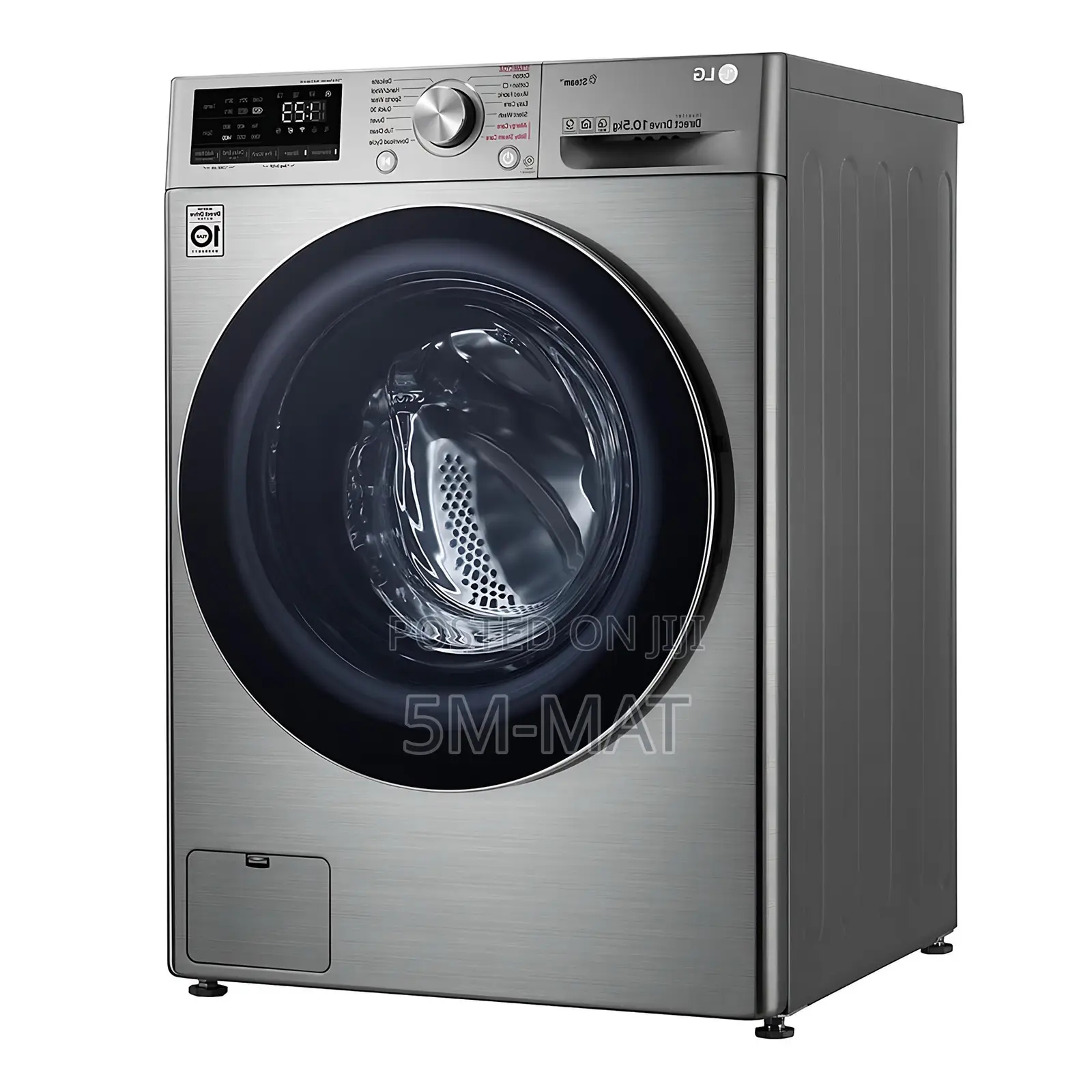 Lg 10.5kg / 7kg Front Loader Washer Model F4v5ryp2t