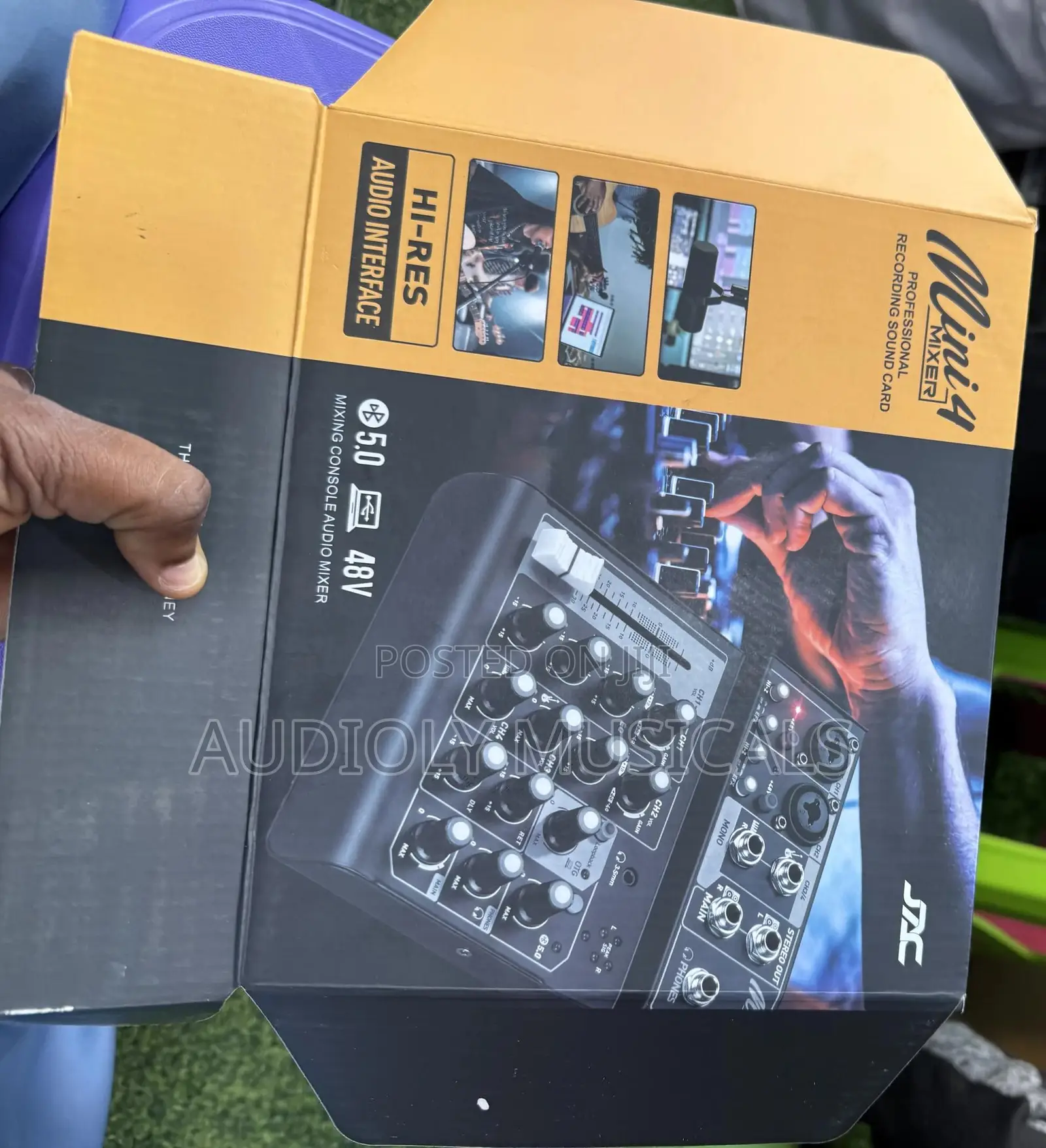 Jac Mini4- Channel Studio Mixer