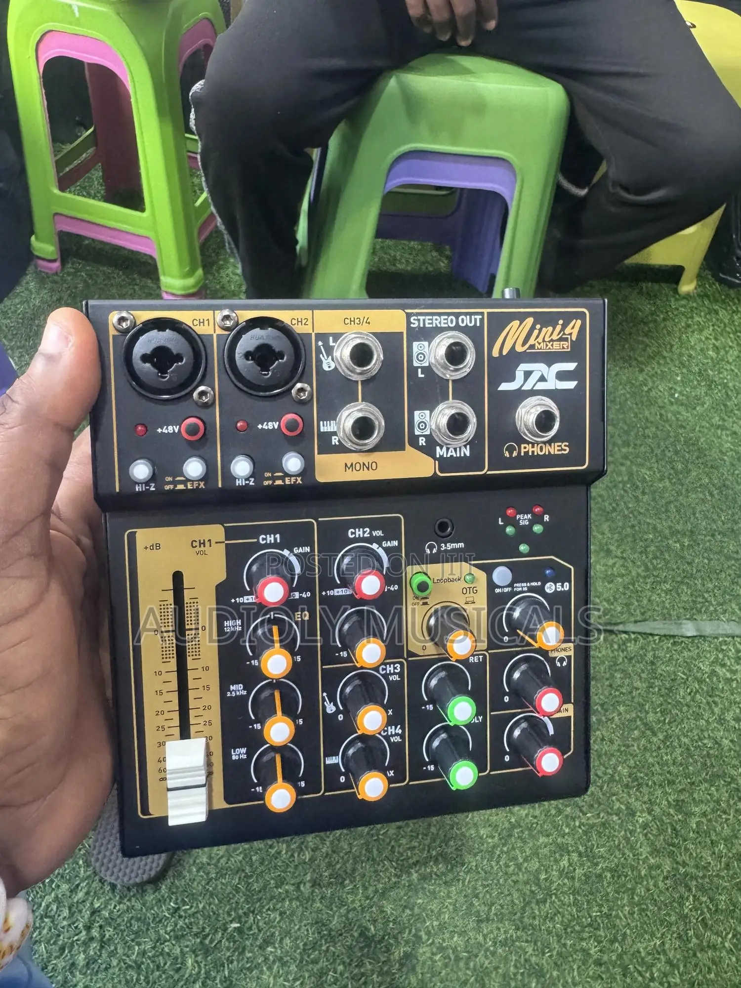 Jac Mini4- Channel Studio Mixer
