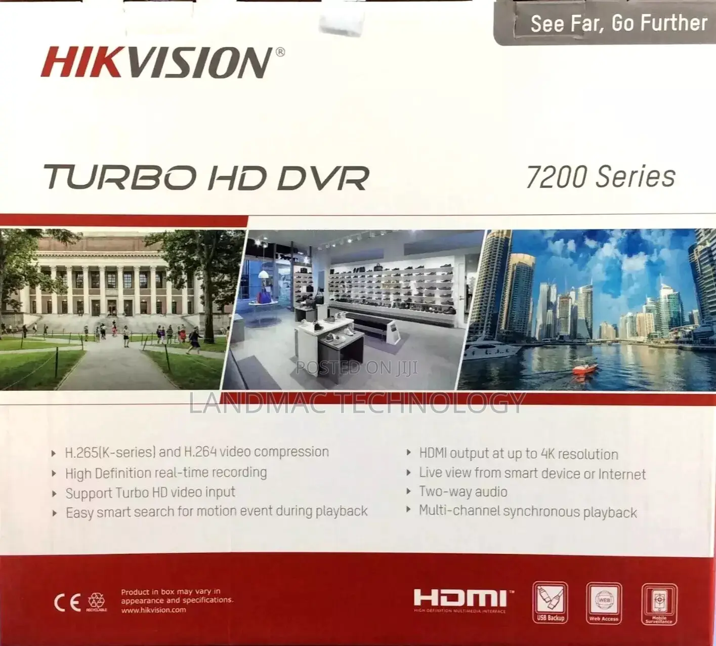 Hikvision (Ds-7208hghi-f1 Ds-7108hghi-) 2mp 8 Channel Dvr