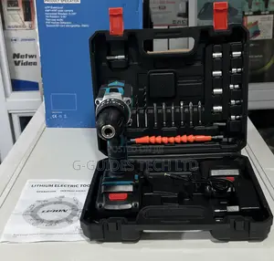 Lithium Electric Cordless Screwdriver and Drilling Tools Set