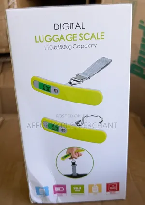 Digital Luggage Scale 110lb/50kg Capacity