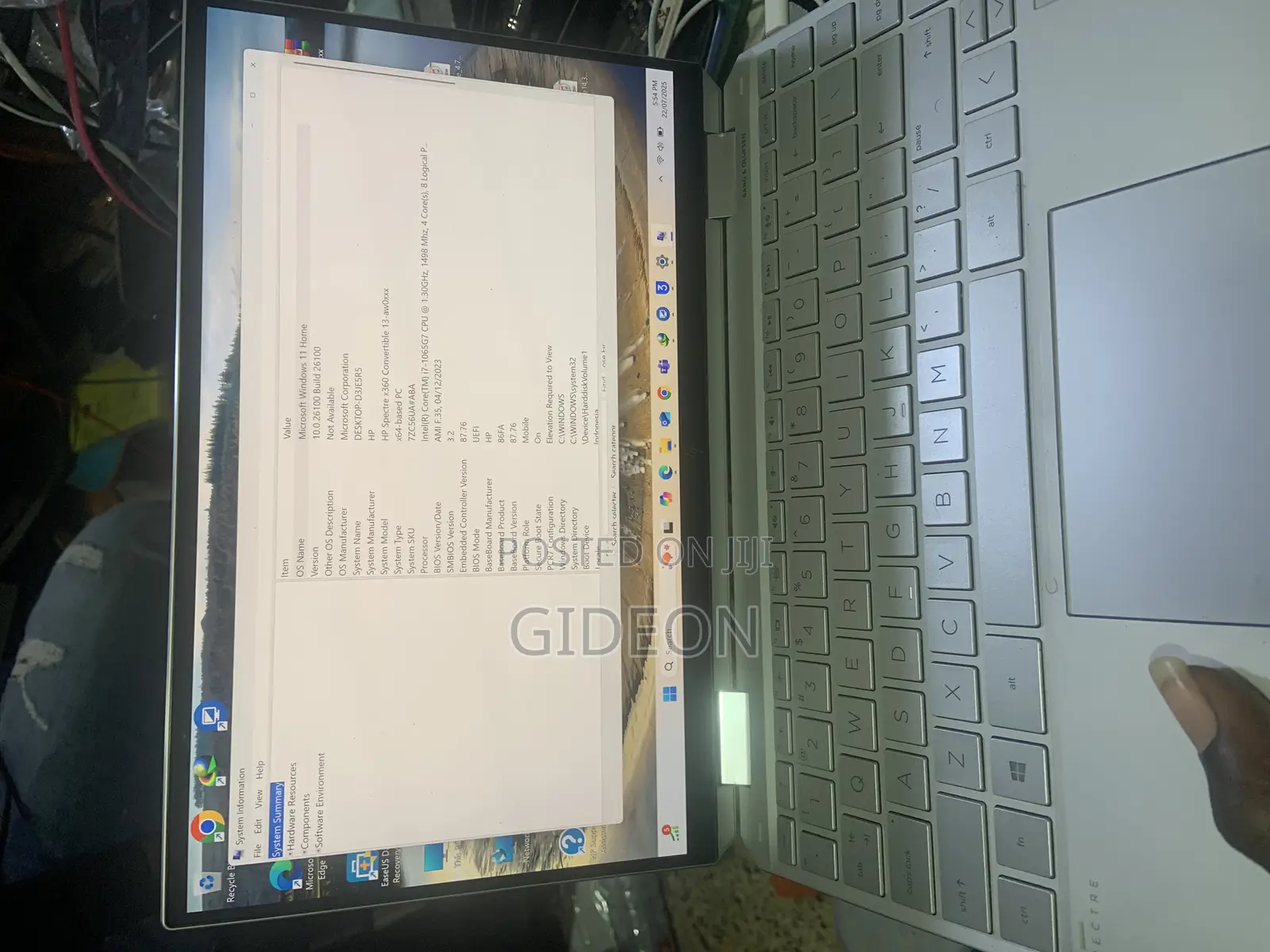 Laptop HP Spectre 13 16GB Intel Core I7 SSD 512GB