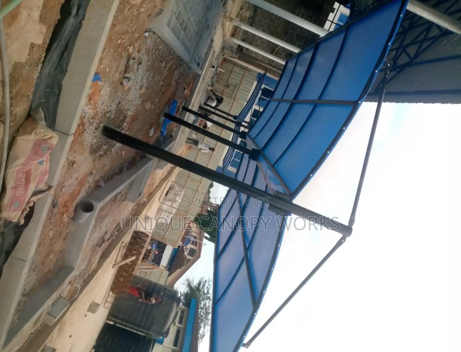 Bank and From Car Canopy