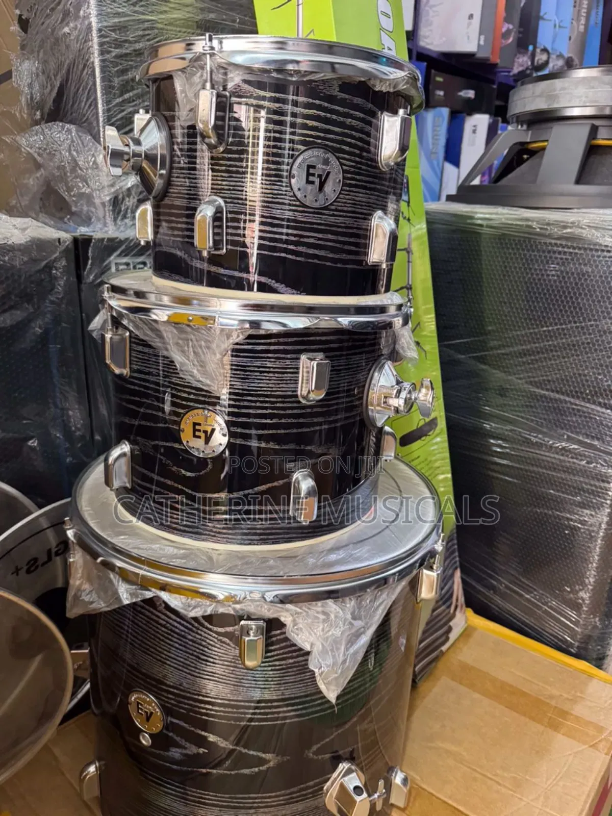 Ev Black 5- Sets Drums