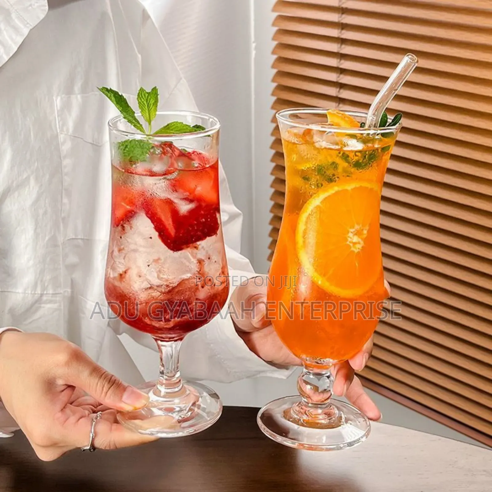 Hurricane Glass (485ml, Cocktails, Juice)