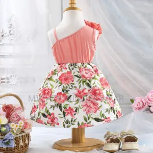 Girls-Fashion-Floral-Print-Outfit. Age 12-18m,2-3yrs