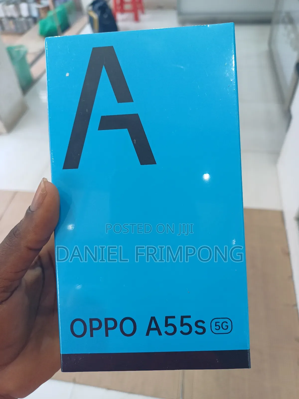 New Oppo A55s 128 GB Black