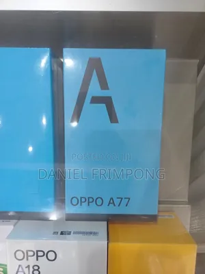 New Oppo A77 128 GB Black