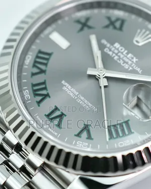 Classic Rolex Datejust 126334 Slate Roman Dial on Jubilee